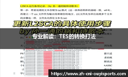 专业解读：TES的转换打法
